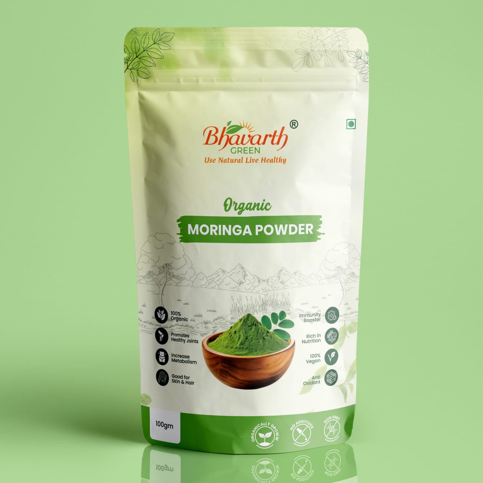 Moringa Powder - Areeqa Enterprises